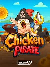 Chicken Pirate crash game at ABBA BAT COM